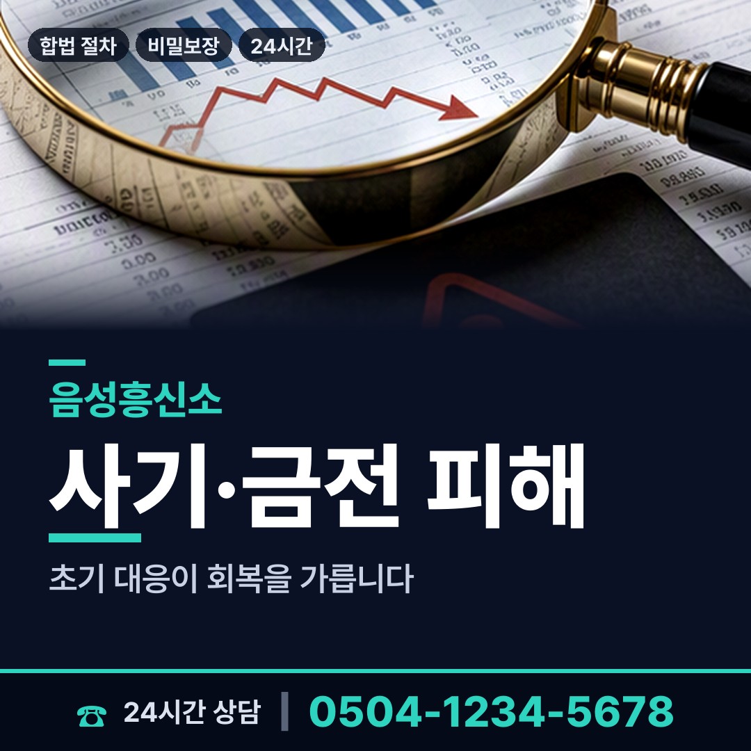 음성 맹동면 이혼증거 상담 안내